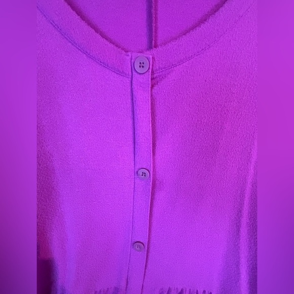 Lane Bryant Purple Tiered Tunic Top 22/24 - Picture 14 of 15